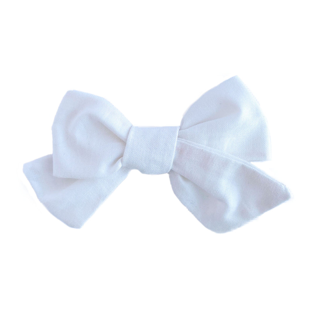 White | Stella Bow