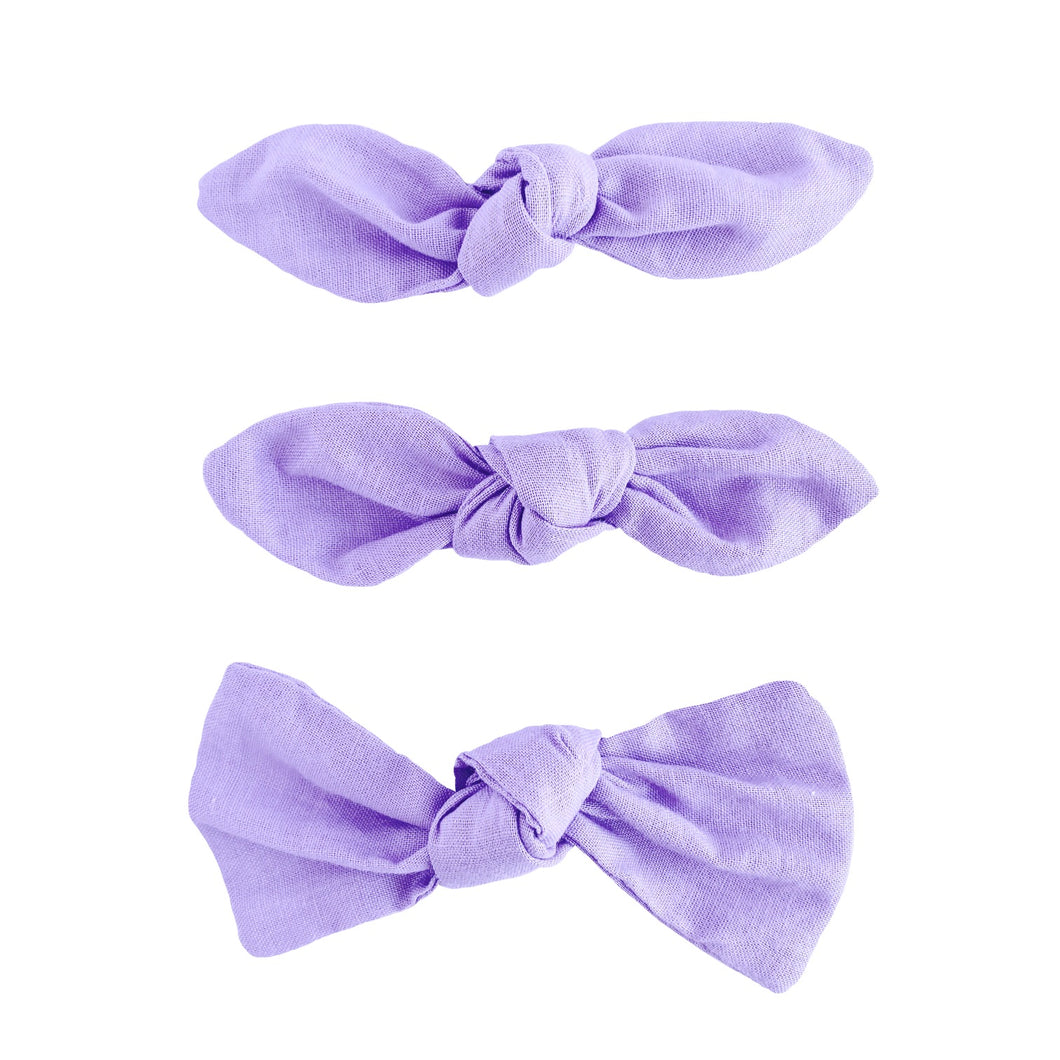 Lilac | Knot Bow