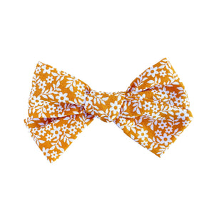 Mustard Floral | Stella Bow