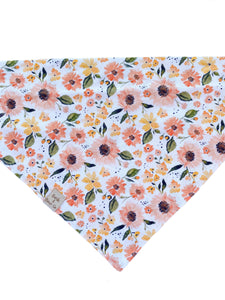 Peachy Sunflower | Bandana