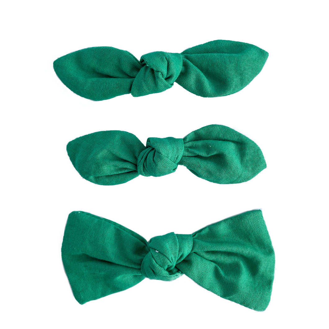 Green | Knot Bow