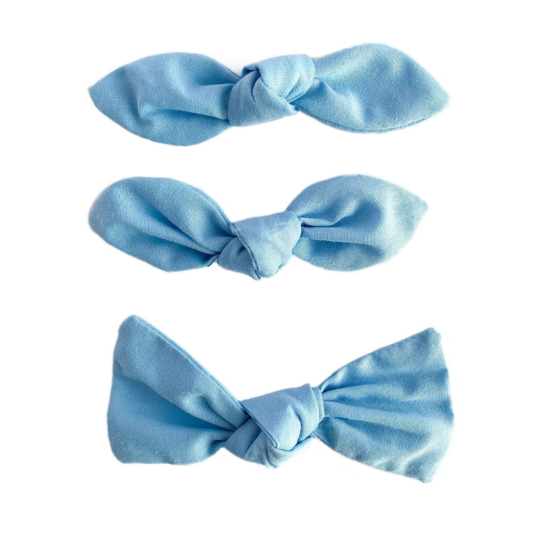 Light Blue | Knot Bow