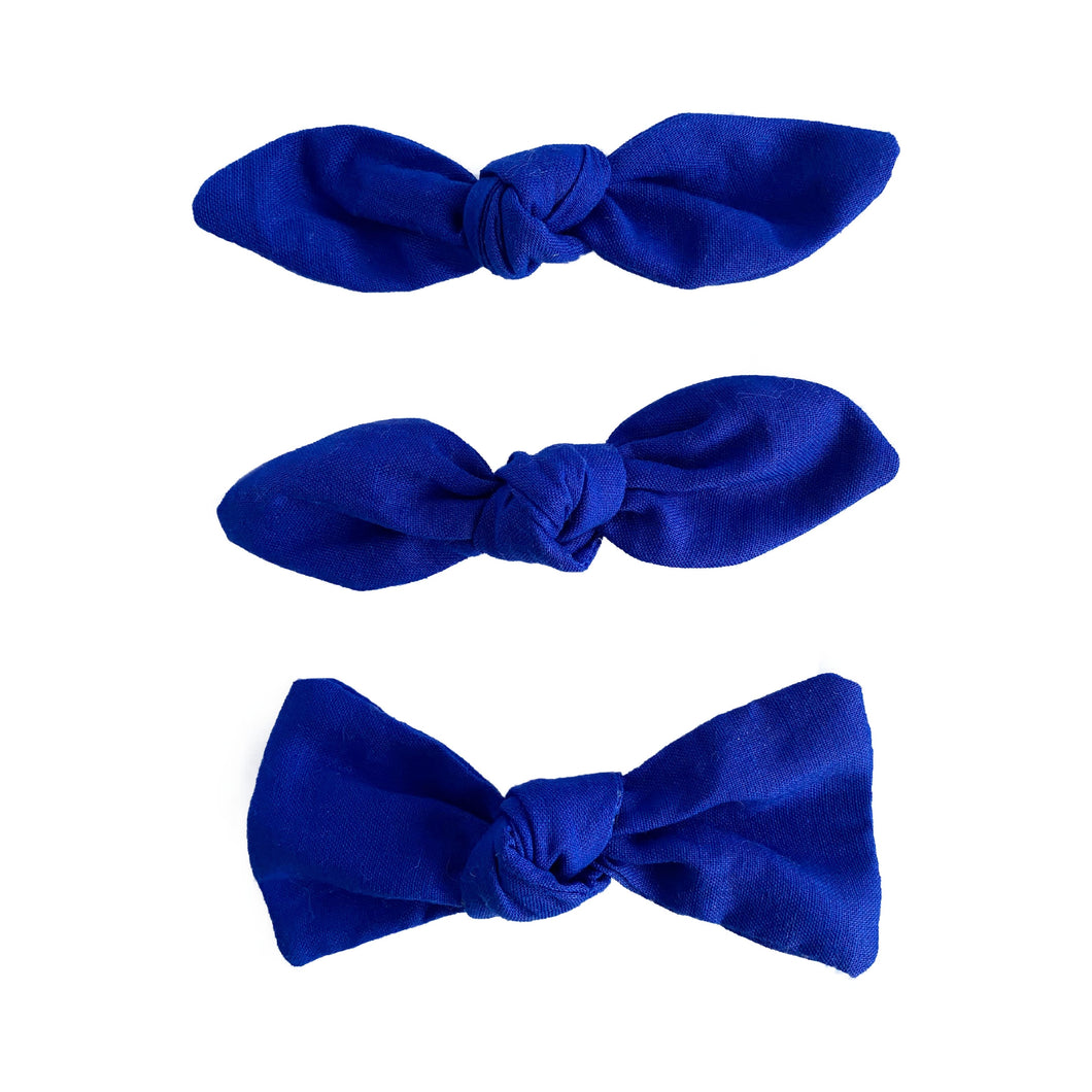 Royal Blue | Knot Bow