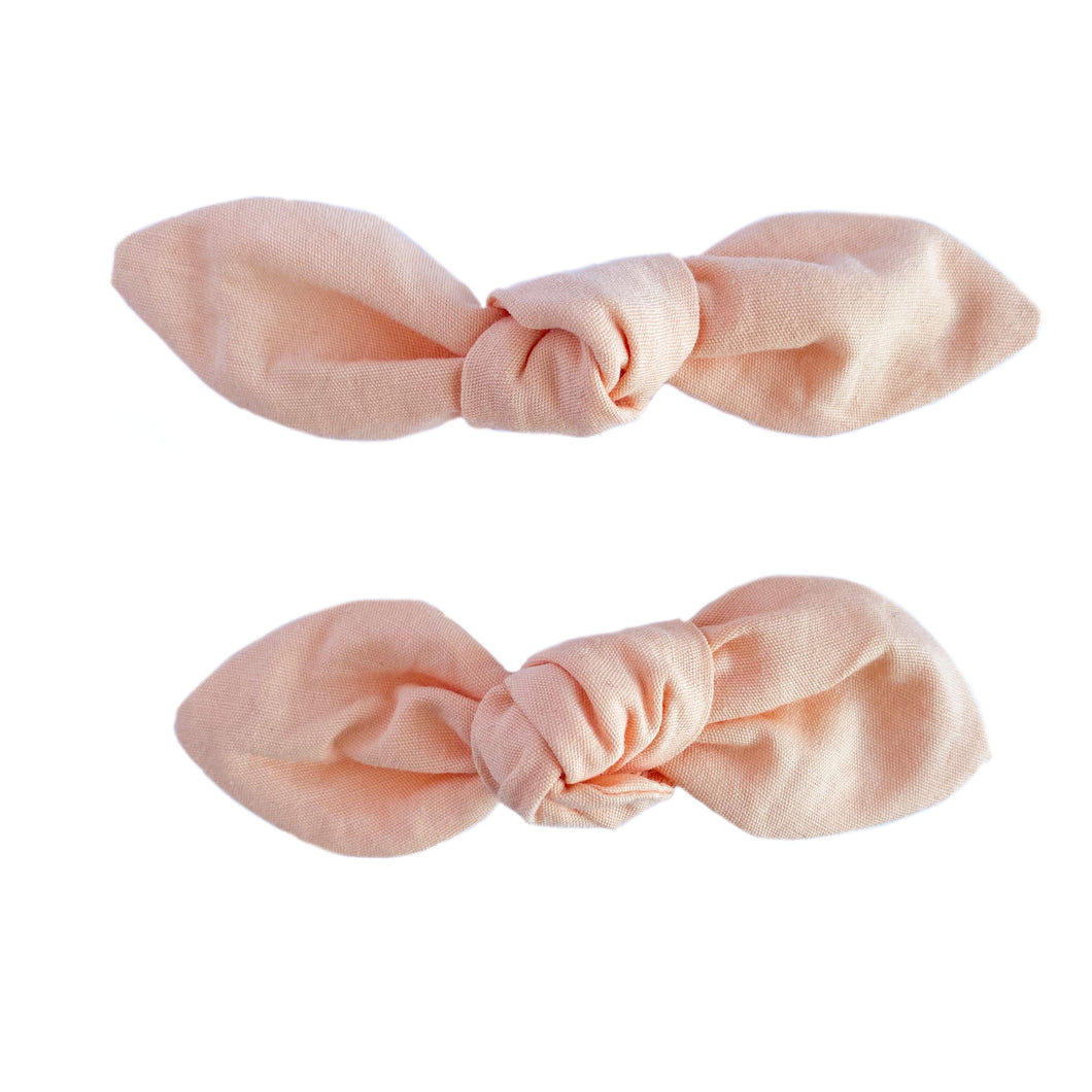 Apricot | Knot Bow