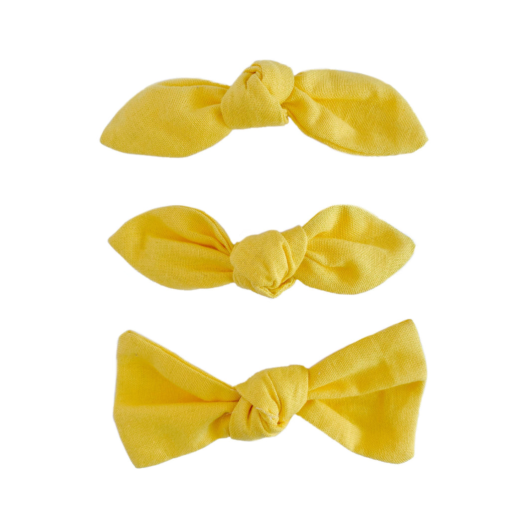 Yellow | Knot Bow