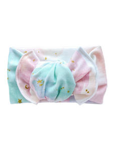 Pastel Galaxy | Knot Bow Headwrap