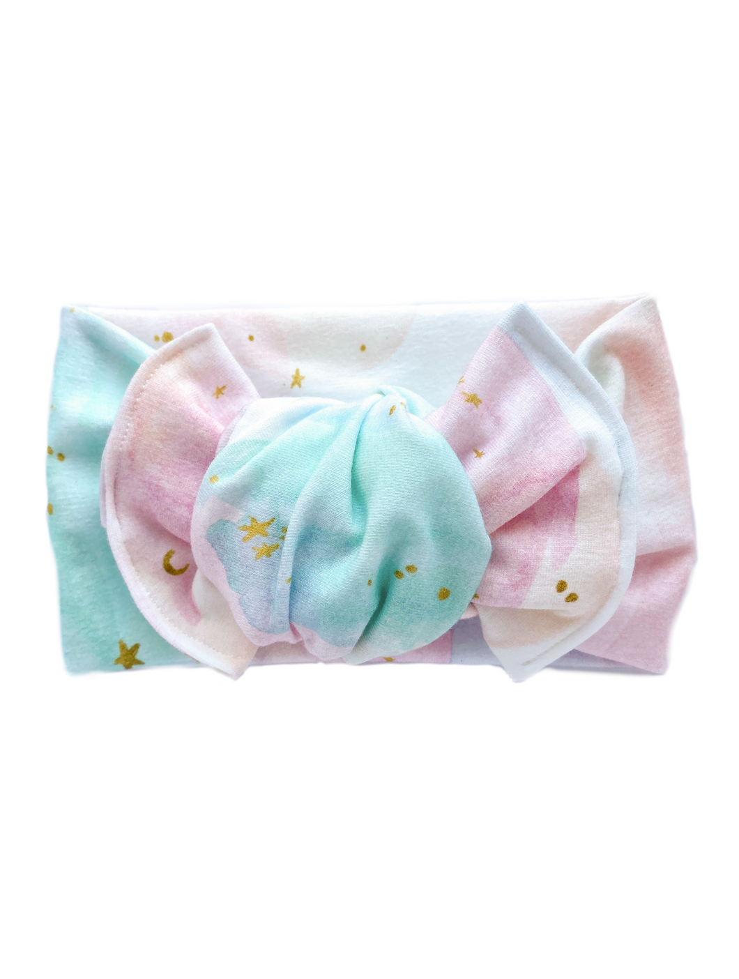 Pastel Galaxy | Knot Bow Headwrap