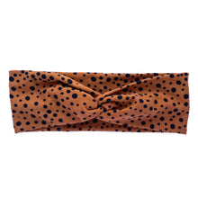 Load image into Gallery viewer, Warm Fall Dots | Twisted Headwrap
