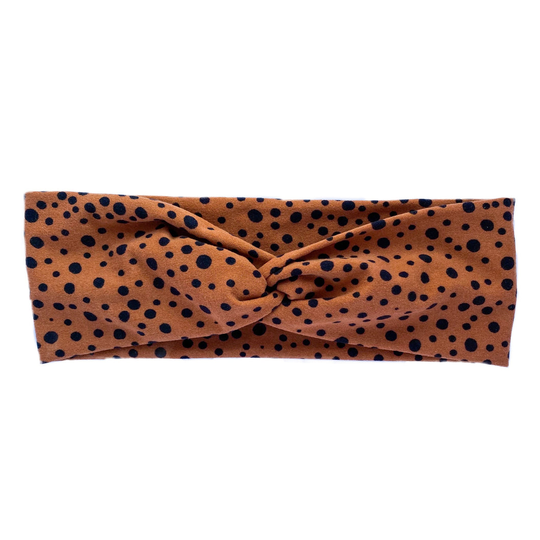 Warm Fall Dots | Twisted Headwrap