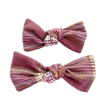 Load image into Gallery viewer, Rusty Plaid | Knot Bow
