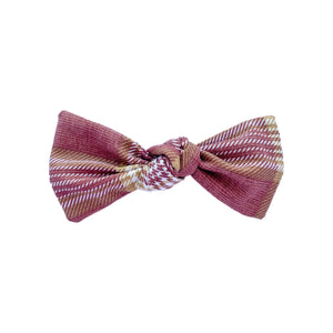 Rusty Plaid | Knot Bow